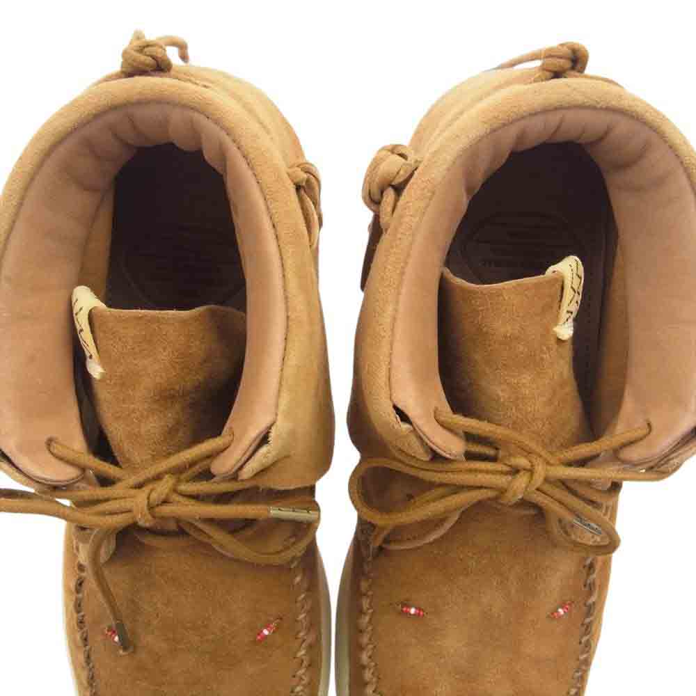 VISVIM ビズビム 20AW 0120202002004 20AW FBT LHAMO FOLK ラモ フォーク モカシン ブーツ シューズ ブラウン系 US8.5【新古品】【未使用】【中古】