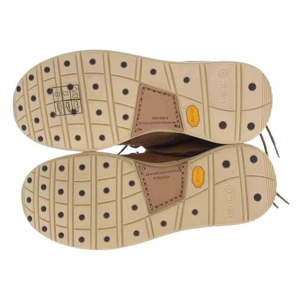 VISVIM ビズビム 20AW 0120202002004 20AW FBT LHAMO FOLK ラモ フォーク モカシン ブーツ シューズ ブラウン系 US8.5【新古品】【未使用】【中古】