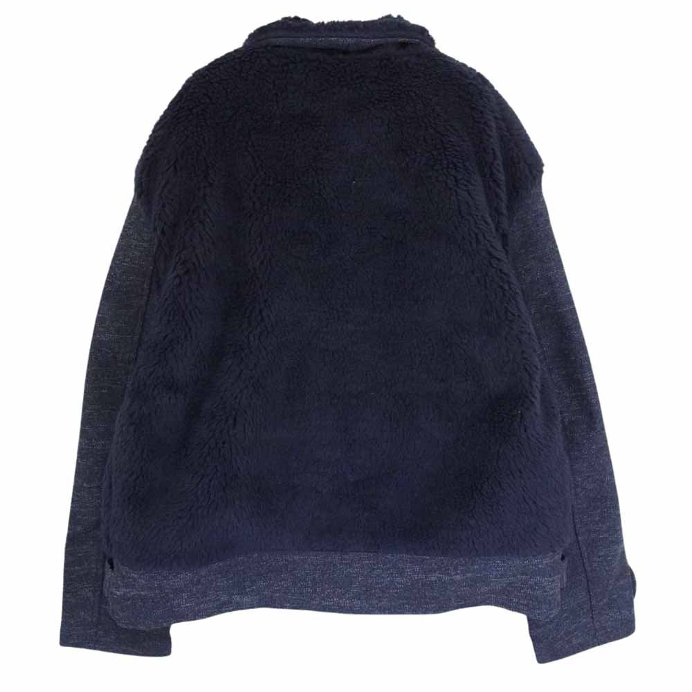TENDERLOIN テンダーロイン T-GRIZZLY JKT グリズリー デニム切替 ボアフリース ジャケット ネイビー系 L【中古】