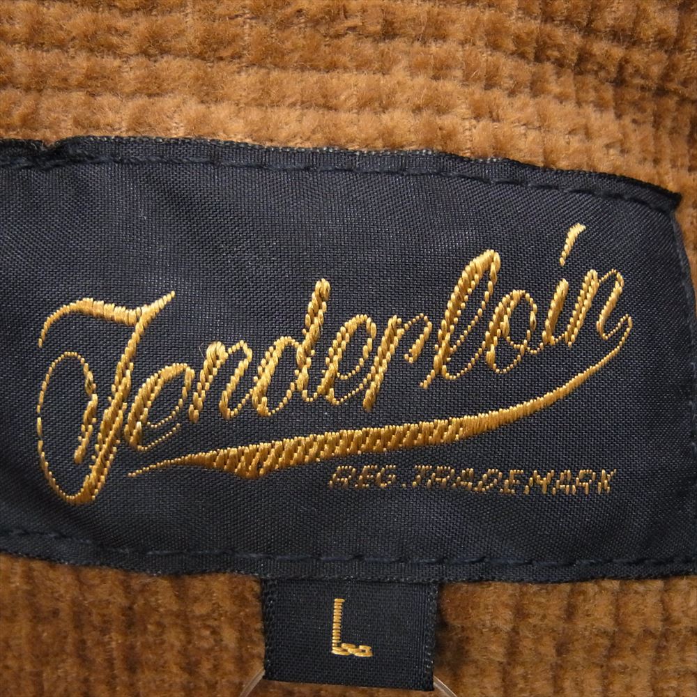 TENDERLOIN テンダーロイン T-GRIZZLY JKT グリズリー デニム切替 ボアフリース ジャケット ネイビー系 L【中古】