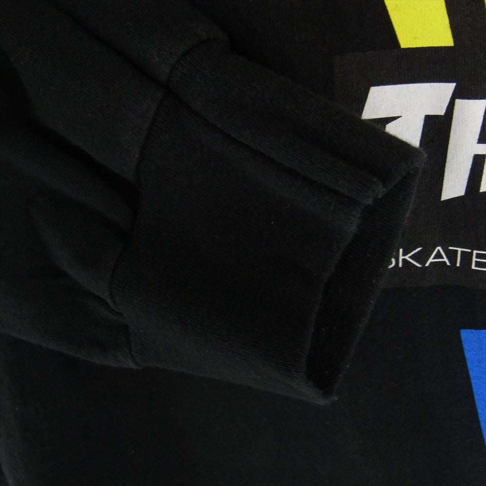 Supreme シュプリーム 21AW Thrasher スラッシャー Multi Logo L/S Tee マルチロゴ 長袖 Tシャツ ブラック系 M【中古】