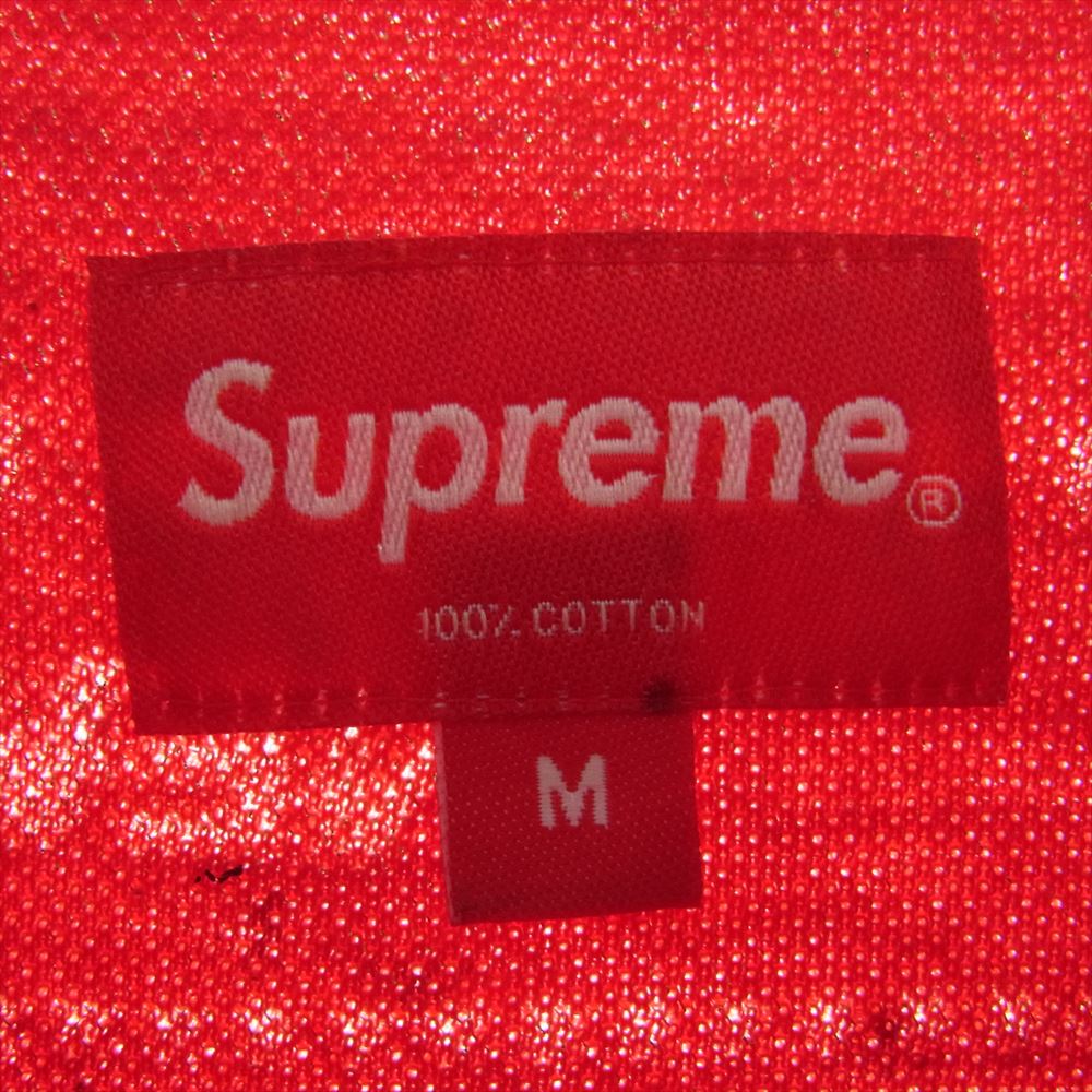 Supreme シュプリーム 19SS Metallic Jacquard Crewneck メタリック ジャガード クルーネック レッド系 M【中古】