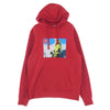 Supreme シュプリーム 18AW The North Face Hooded Sweatshirt ノース フェイス フォト フーデッド スウェットシャツ プルオーバー パーカー レッド系 M【中古】