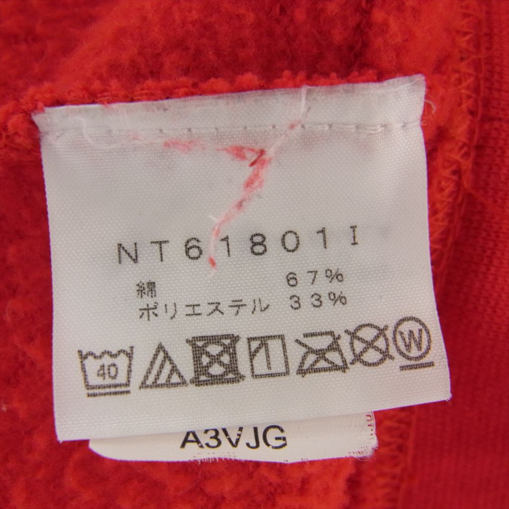 Supreme シュプリーム 18AW The North Face Hooded Sweatshirt ノース フェイス フォト フーデッド スウェットシャツ プルオーバー パーカー レッド系 M【中古】