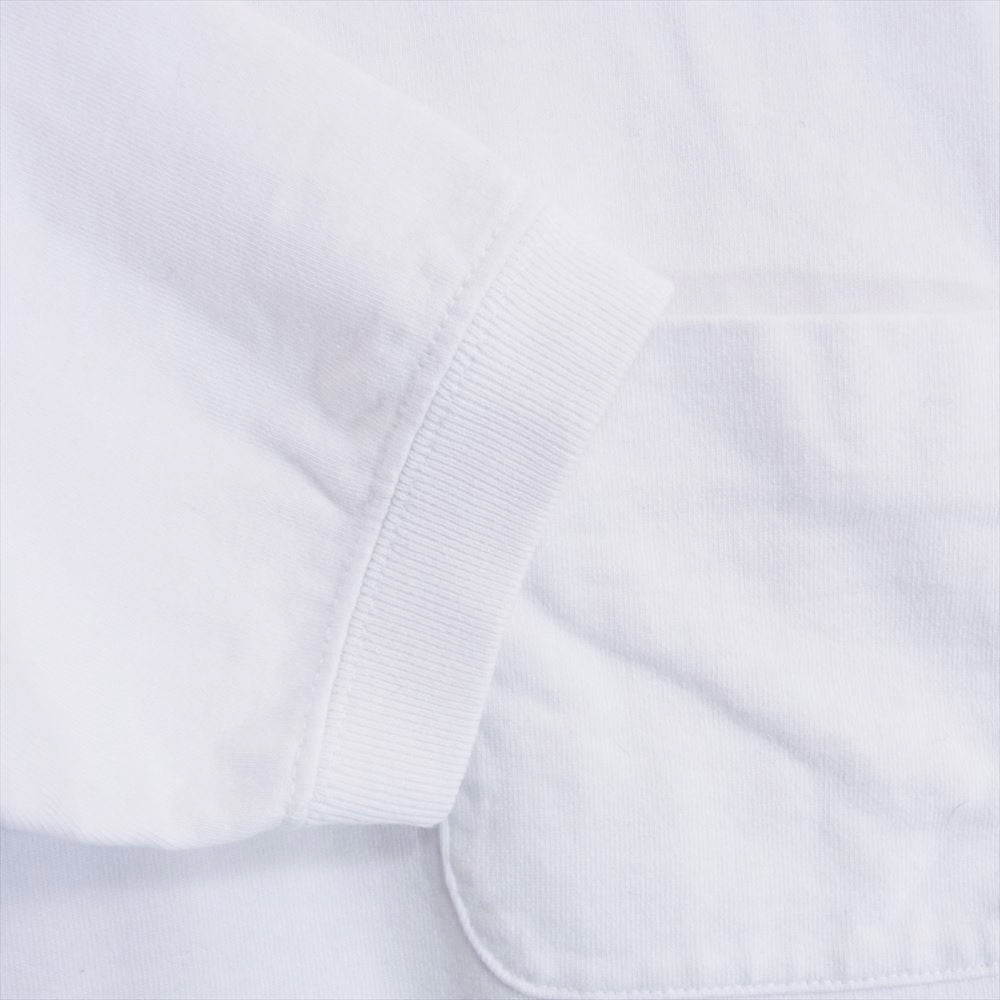 Ron Herman ロンハーマン 3120900164 RHC Wide Crew Neck Long Sleeve Tee ワイド クルー ネック 長袖 Tシャツ ホワイト系 L【中古】