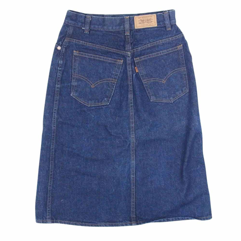 Levi's リーバイス 970840214 DENIM SKIRT デニム スカート インディゴブルー系 11【中古】