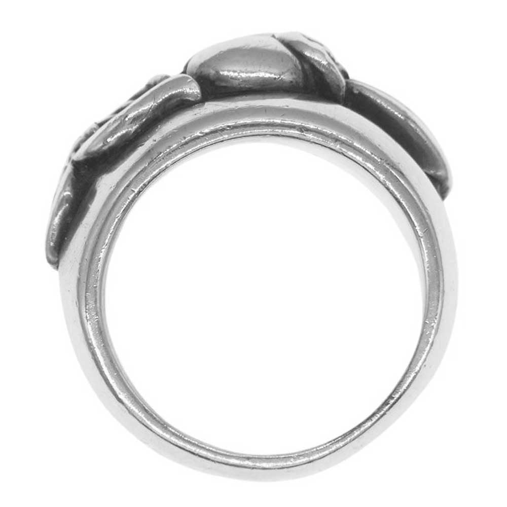 CHROME HEARTS クロムハーツ（原本無） DAGGER HEART ダガー ハート リング シルバー系 21号【中古】