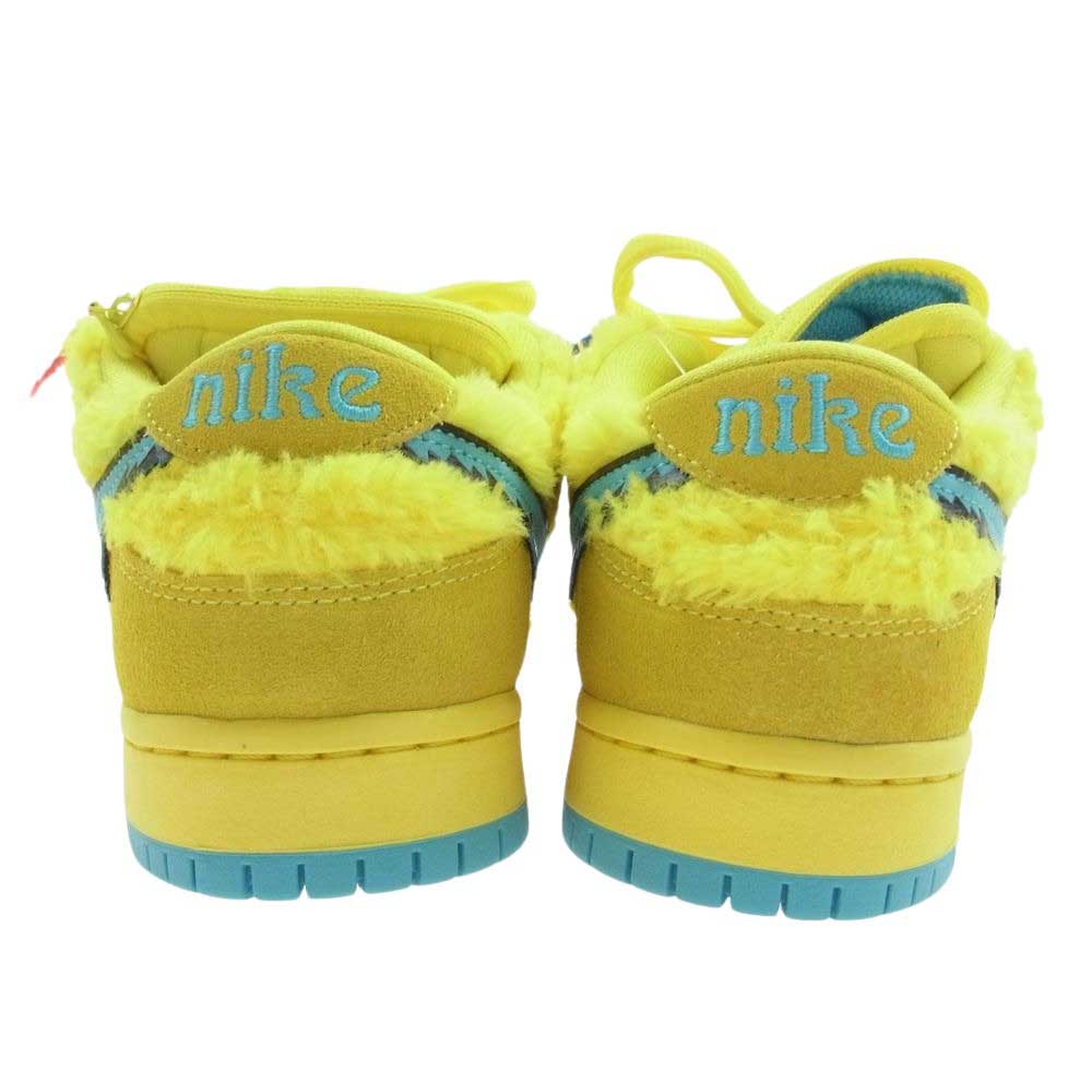 NIKE ナイキ CJ5378-700 × Grateful Dead グレイトフルデッドベアーズ SB Dunk Low Yellow Bear SB ダンク ロー イエローベア スニーカー イエロー系 24cm【美品】【中古】