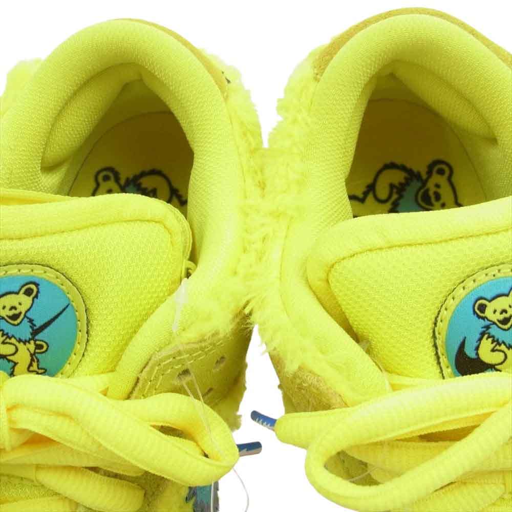 NIKE ナイキ CJ5378-700 × Grateful Dead グレイトフルデッドベアーズ SB Dunk Low Yellow Bear SB ダンク ロー イエローベア スニーカー イエロー系 24cm【美品】【中古】