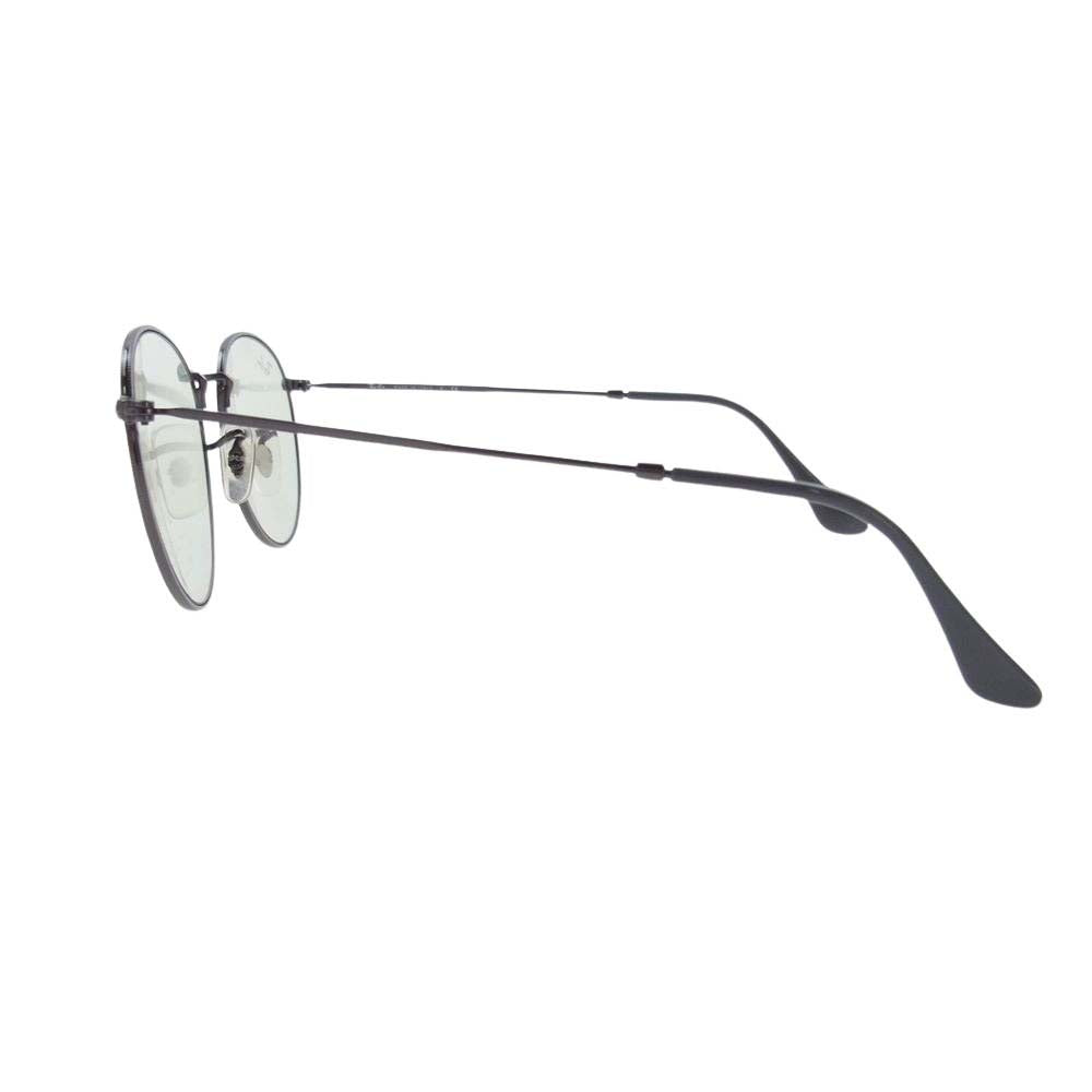 Ray-Ban レイバン RB3447 ROUND METAL ラウンド メタル 眼鏡 サングラス アイウェア メタルブラック系 50□21【中古】