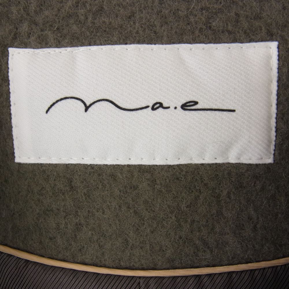 ナエ N-83406 Boucle Half Coat ハーフ コート　ジャケット ブラウングレー系 FREE【新古品】【未使用】【中古】