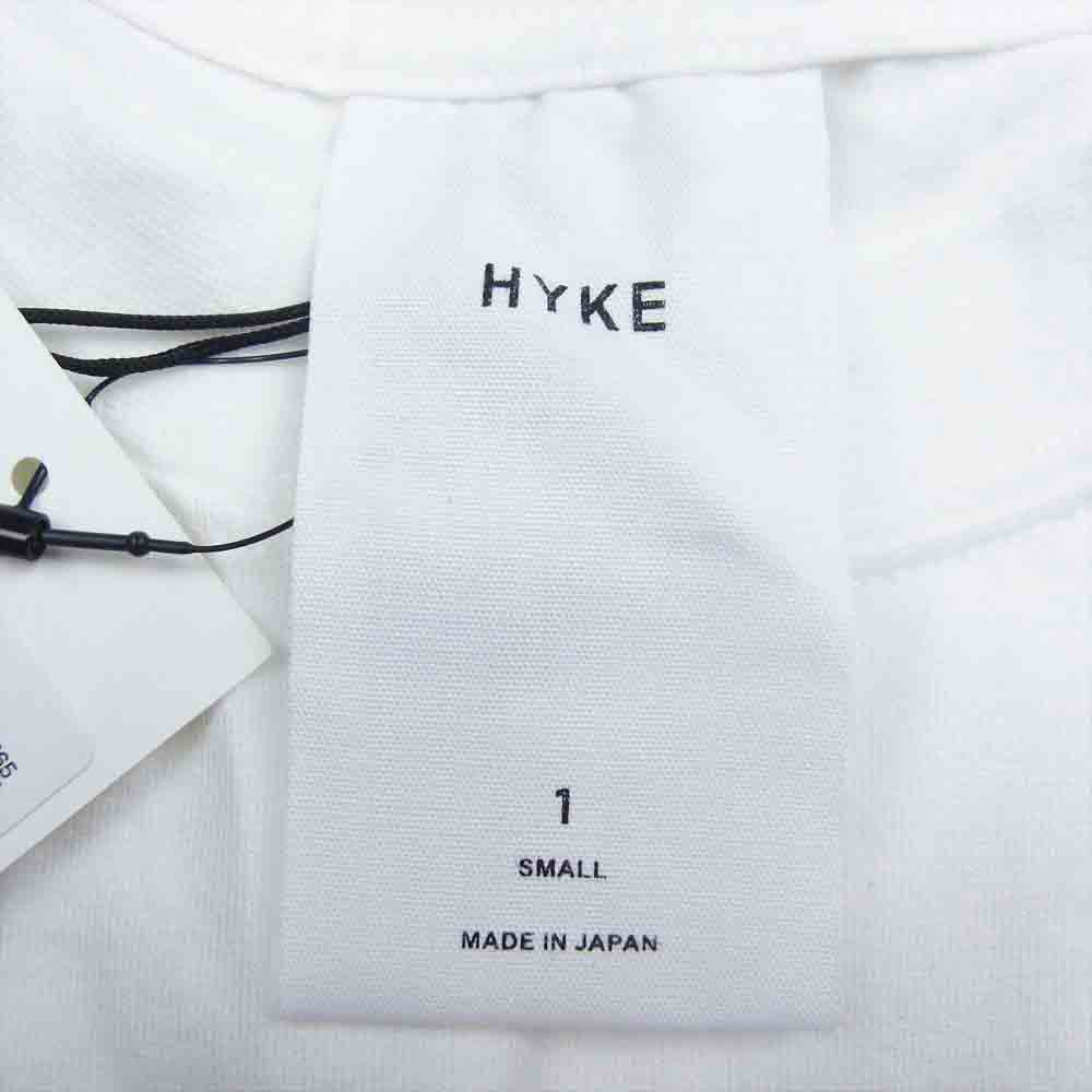 HYKE ハイク NC3-011 UNITED ARROWS ユナイテッドアローズ別注 ノースリーブ カットソー ホワイト ホワイト系 1【美品】【中古】