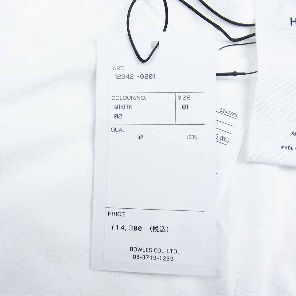 HYKE ハイク NC3-011 UNITED ARROWS ユナイテッドアローズ別注 ノースリーブ カットソー ホワイト ホワイト系 1【美品】【中古】