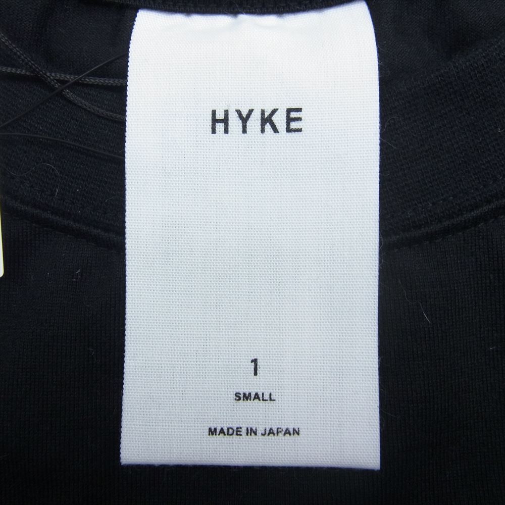 HYKE ハイク NC3-011 UNITED ARROWS ユナイテッドアローズ別注 ノースリーブ カットソー ブラック ブラック系 S 1【美品】【中古】 HYKE ハイク NC3-011 UNITED ARROWS ユナイテッドアローズ別注