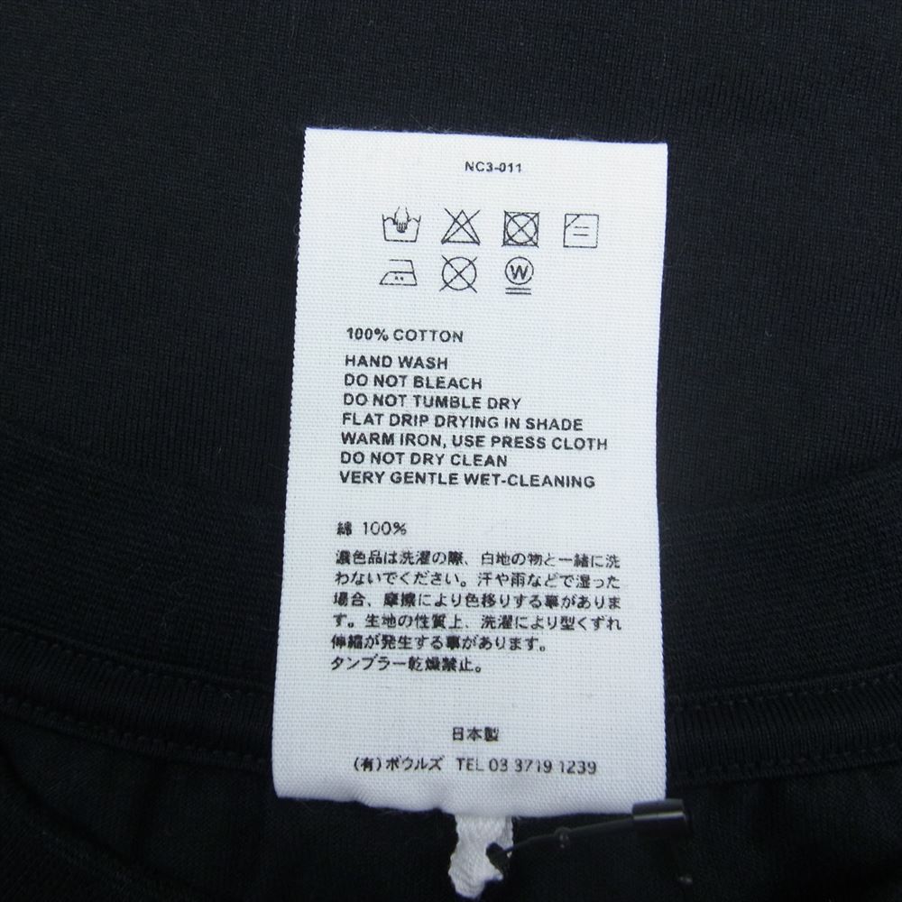 HYKE ハイク NC3-011 UNITED ARROWS ユナイテッドアローズ別注 ノースリーブ カットソー ブラック ブラック系 S 1【美品】【中古】