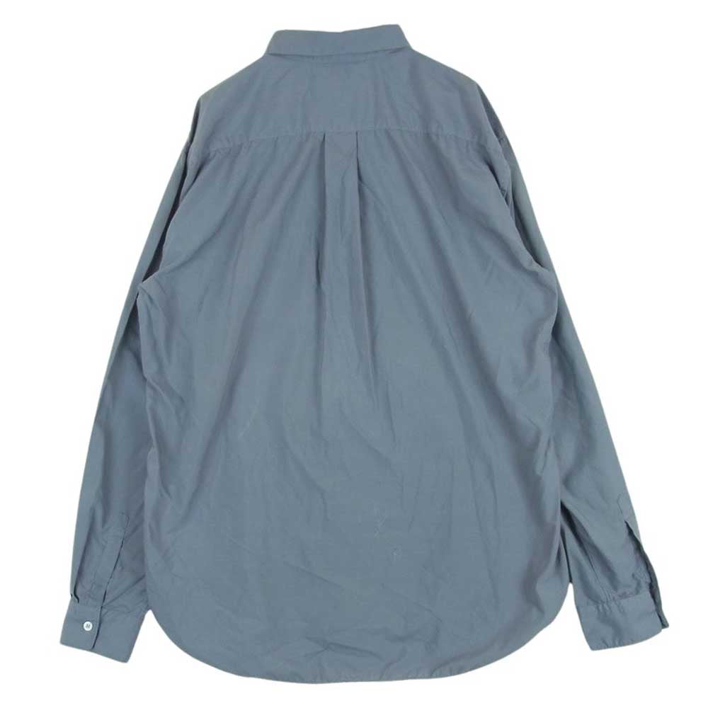 COMME des GARCONS HOMME DEUX コムデギャルソンオムドゥ 23SS AD2022 DK-B051 カンガルーポケット デザイン 長袖 シャツ グレー系 L【中古】