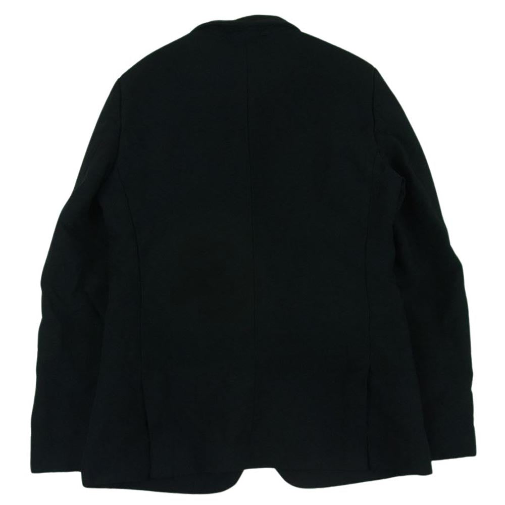 COMME des GARCONS HOMME DEUX コムデギャルソンオムドゥ 21AW AD2021 DH-J031 ポリエステル縮絨 ポリ縮絨 製品加工 2B シングル テーラード ジャケット ブラック系 M【中古】