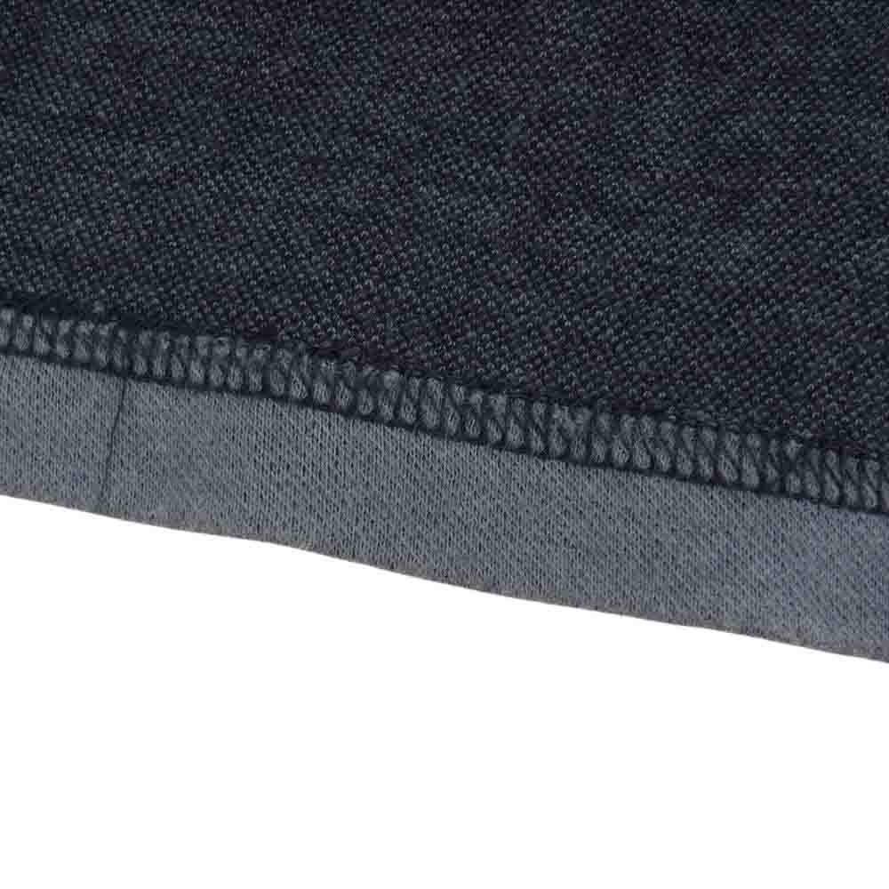 Supreme シュプリーム 19SS Text Stripe Jacquard Top テキスト ストライプ ジャガード 半袖 ロゴ Tシャツ ブラック系 ダークグレー系 L【中古】