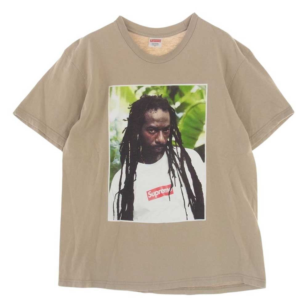 Supreme シュプリーム 19SS Buju Banton Tee ブジュバントン 半袖 プリント Tシャツ ライトブラウン系 M【中古】