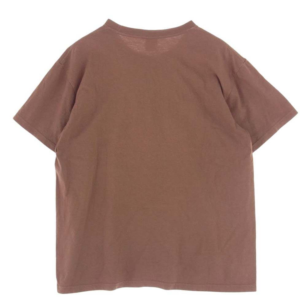 Supreme シュプリーム 19AW Bandana Box Logo Tee バンダナ ボックスロゴ 半袖 Tシャツ ブラウン系 M【中古】