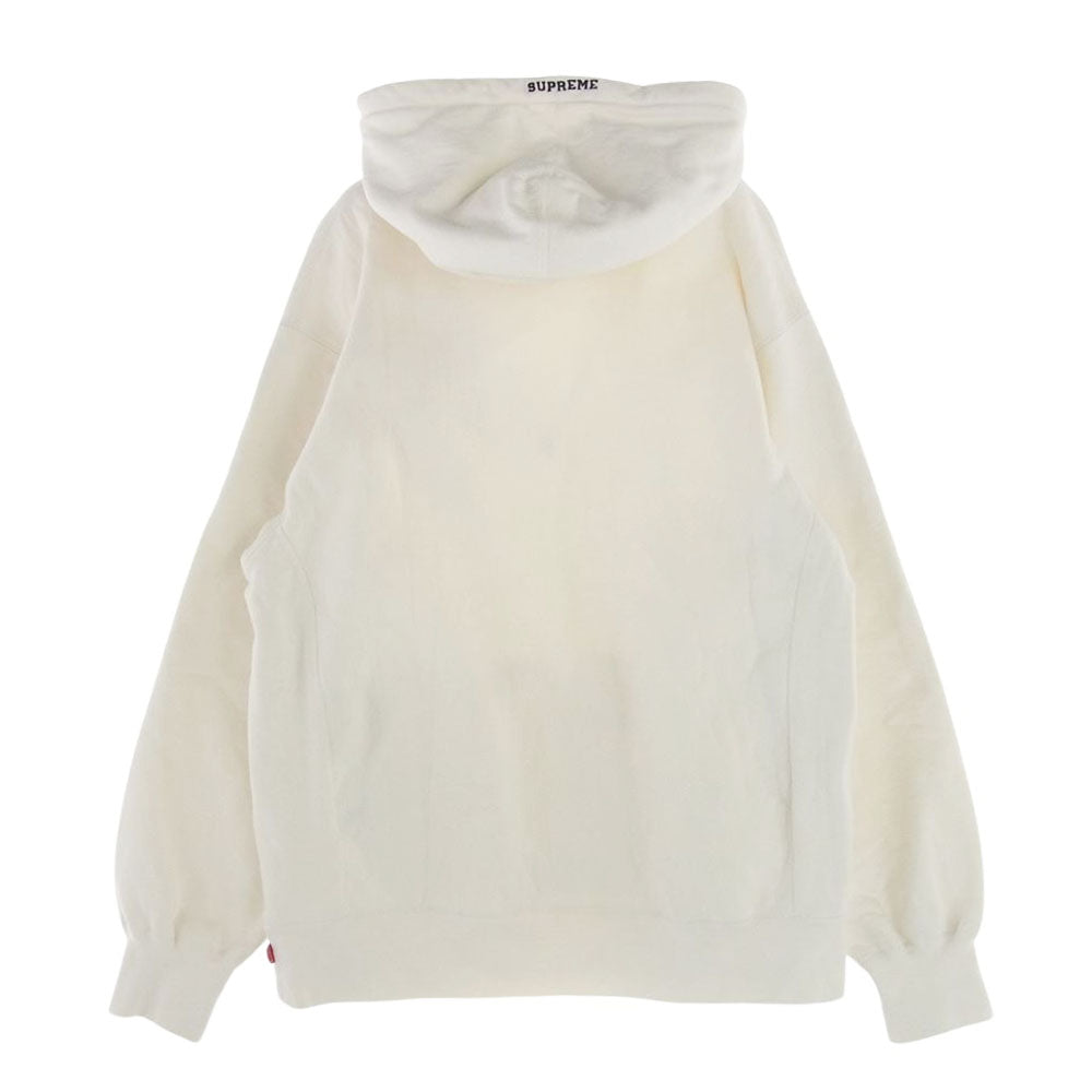 Supreme シュプリーム 20AW S Logo Hooded Sweatshirt Sロゴ フーデッド スウェットシャツ パーカー オフホワイト系 M【中古】