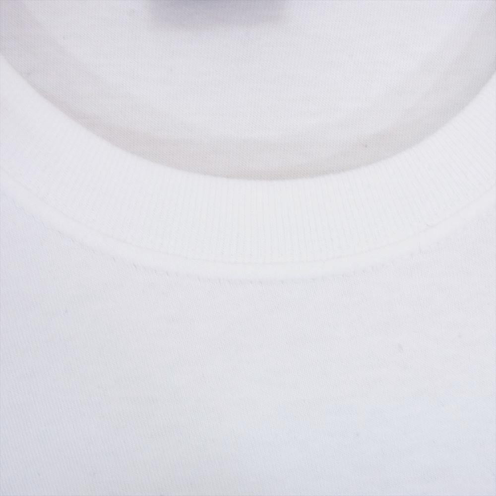 STUSSY ステューシー Dominoes Tee ドミノ ダイス サイコロ ロゴ プリント 半袖 Tシャツ ホワイト系 M【中古】