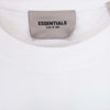 FEAR OF GOD フィアオブゴッド ESSENTIALS エッセンシャルズ ラバーロゴ ラバーパッチ 半袖 Tシャツ ホワイト系 M【中古】