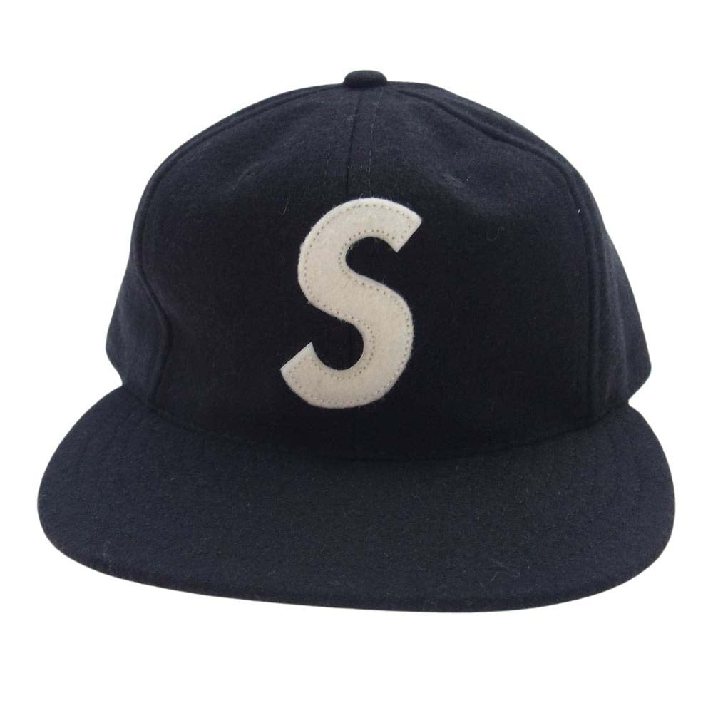 Supreme シュプリーム 23SS Ebbets S Logo Fitted 6-Panel Sロゴ キャップ 帽子 ブラック系【中古】