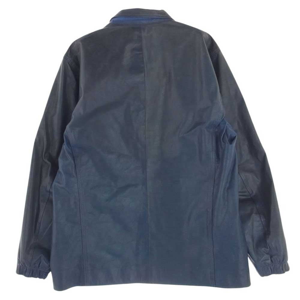 天神ワークス C`MAN COACHING JACKET カウレザー コーチ ジャケット エメラルドグリーン系 40【中古】