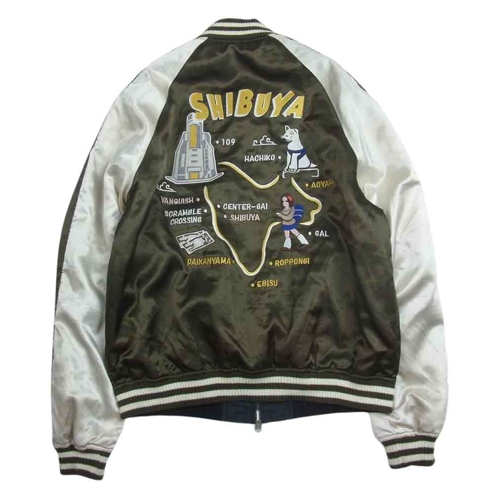 VANQUISH ヴァンキッシュ 東京 SOUVENIR JACKET SHIBUYA 澁谷 刺繍