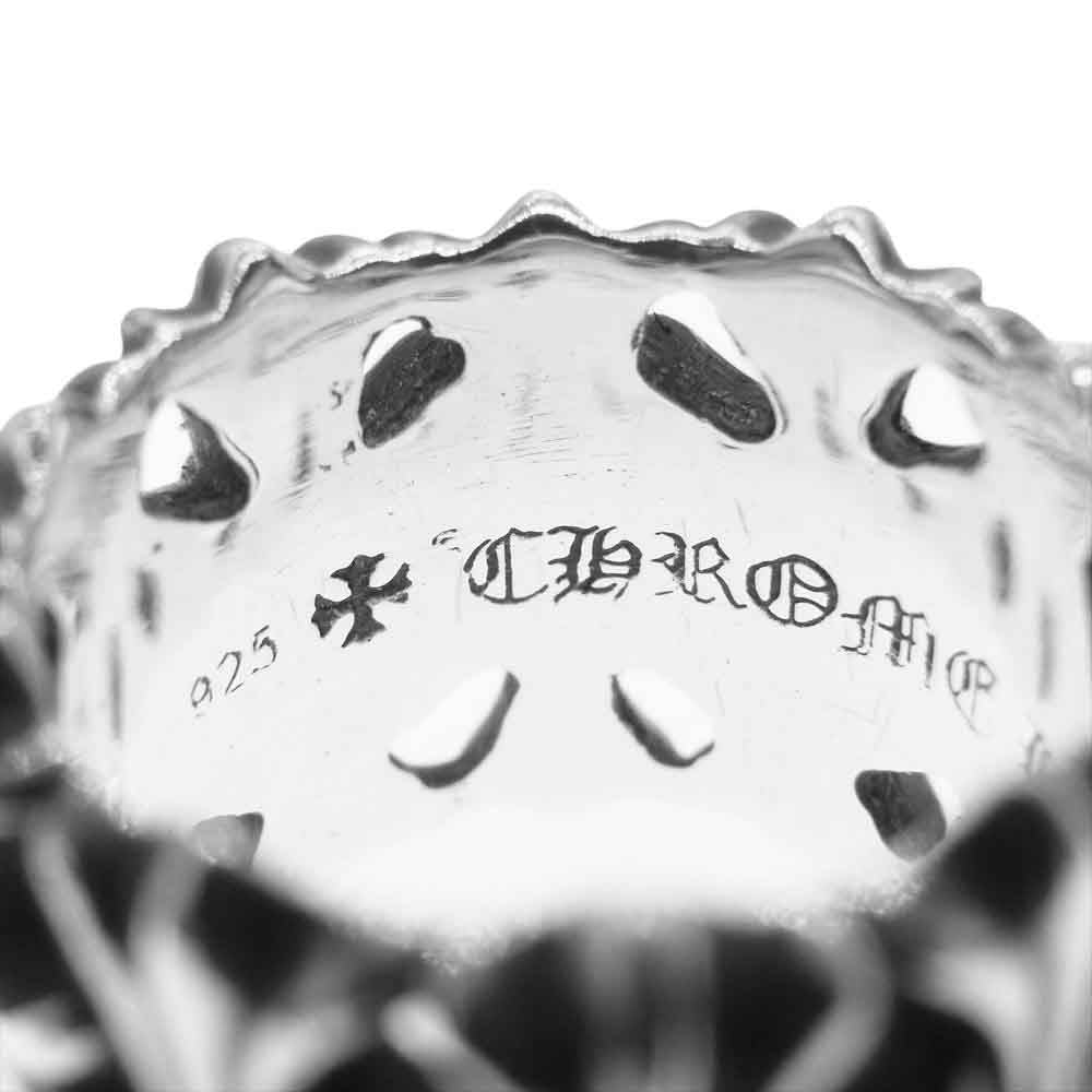 CHROME HEARTS クロムハーツ（原本有） CEMETERY セメタリー クロス リング シルバー系 15号【中古】