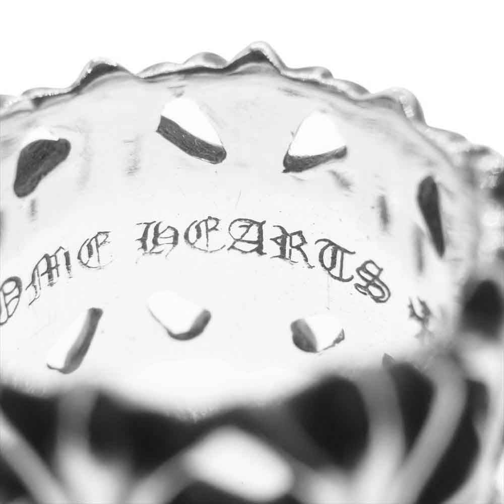 CHROME HEARTS クロムハーツ（原本有） CEMETERY セメタリー クロス リング シルバー系 15号【中古】
