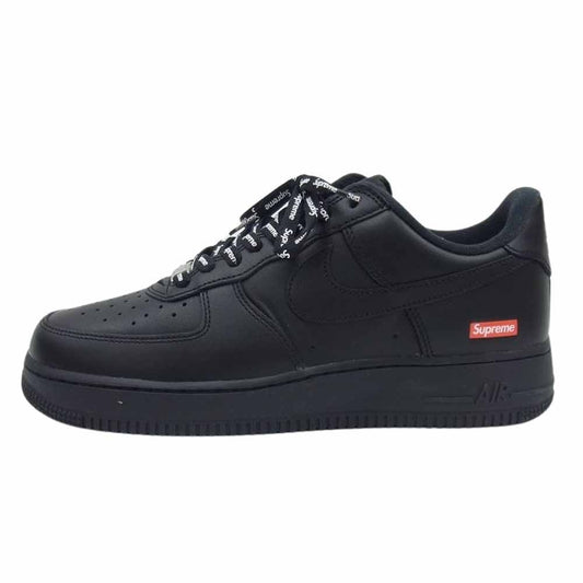 Supreme シュプリーム CU9225-001 Nike Air Force 1 Low Black  ナイキ エアフォース1 ロー ブラック ローカット スニーカー ブラック系 26.5cm【新古品】【未使用】【中古】