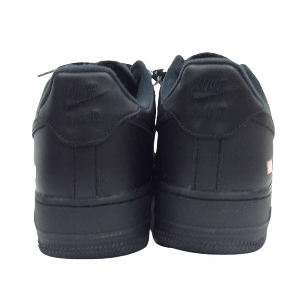 Supreme シュプリーム CU9225-001 Nike Air Force 1 Low Black  ナイキ エアフォース1 ロー ブラック ローカット スニーカー ブラック系 26.5cm【新古品】【未使用】【中古】