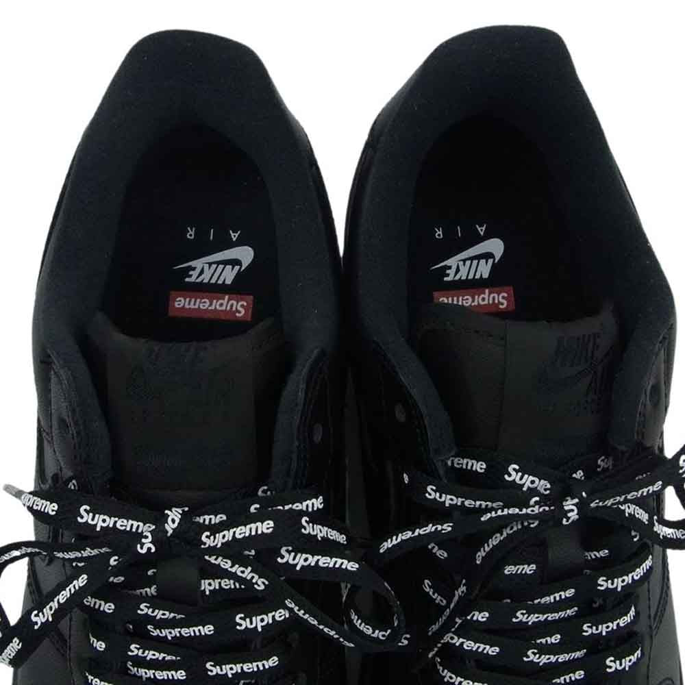 Supreme シュプリーム CU9225-001 Nike Air Force 1 Low Black ナイキ 
