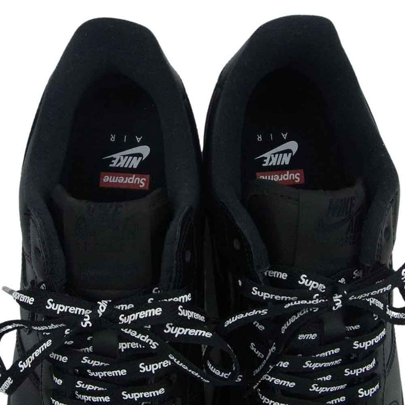 Supreme シュプリーム CU9225-001 Nike Air Force 1 Low Black ナイキ Supreme シュプリーム CU9225-001 Nike Air Force 1 Low Black ナイキ