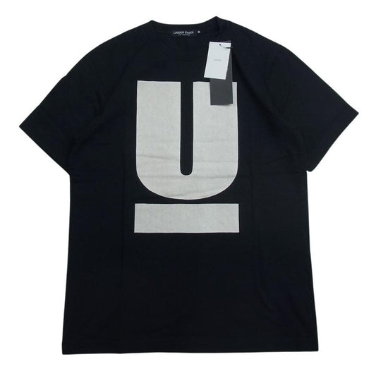 UNDERCOVER アンダーカバー K9812 Uロゴ プリント 半袖 Tシャツ ブラック系 M【新古品】【未使用】【中古】