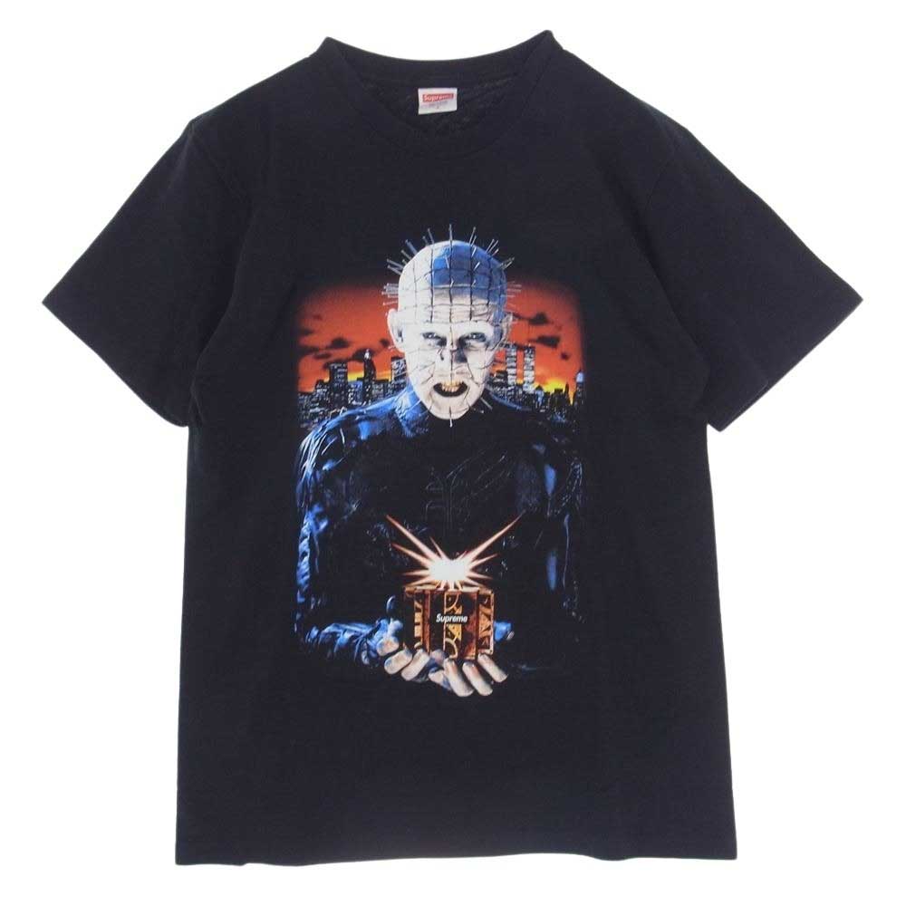 Supreme シュプリーム 18SS Hellraiser ヘルレイザー Hell on Earth Tee ピンヘッド プリント 半袖 Tシャツ ブラック系 S【中古】