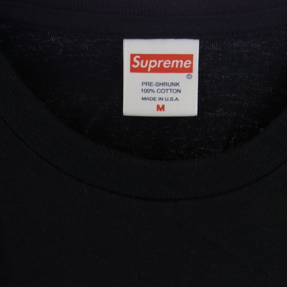 Supreme シュプリーム 22SS × Daido Moriyama 森山大道 Tights Tee プリント 半袖 Tシャツ ブラック系 M【中古】