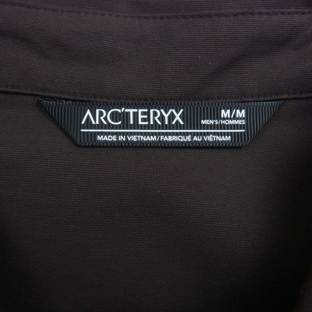 ARC'TERYX アークテリクス levon overshirt レヴォン オーバー シャツ ブラウン系 M【新古品】【未使用】【中古】