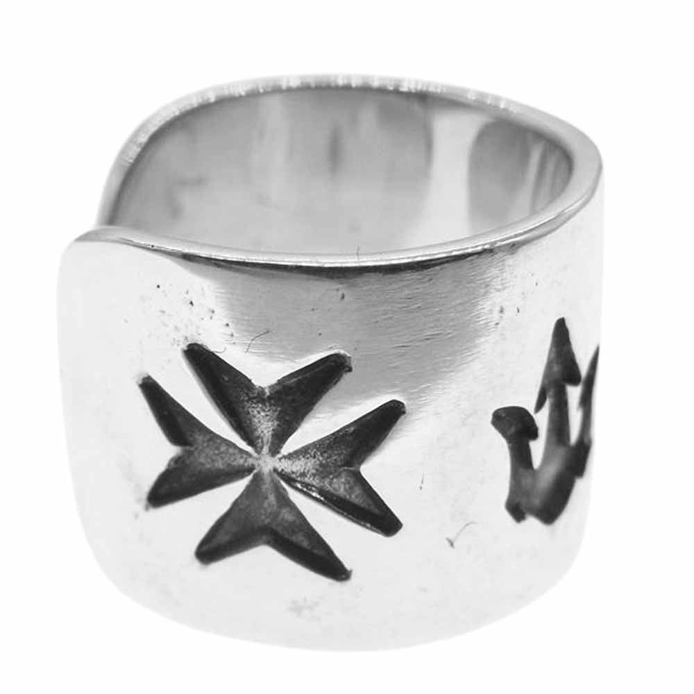 GABOR ガボール GABORATORY ガボラトリーホールディング ギャランティ付属 Trident With Maltese Cross Ear Cuff  トライデント マルテスクロス イヤーカフ シルバー系【中古】