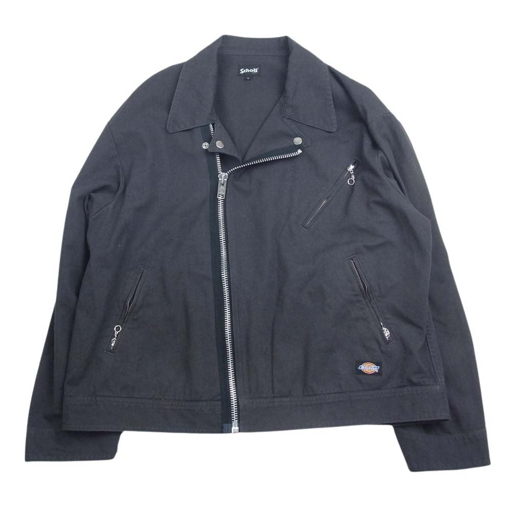 schott ショット x Dickies ディッキーズ KATSURAGI RIDERS カツラギ ライダース ジャケット	 ネイビー系 L【中古】