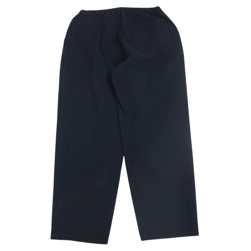 COMOLI コモリ 23AW Y03-03005 コットン 製品染め ドローストリングパンツ イージー ワイド パンツ ダークネイビー系 2【中古】