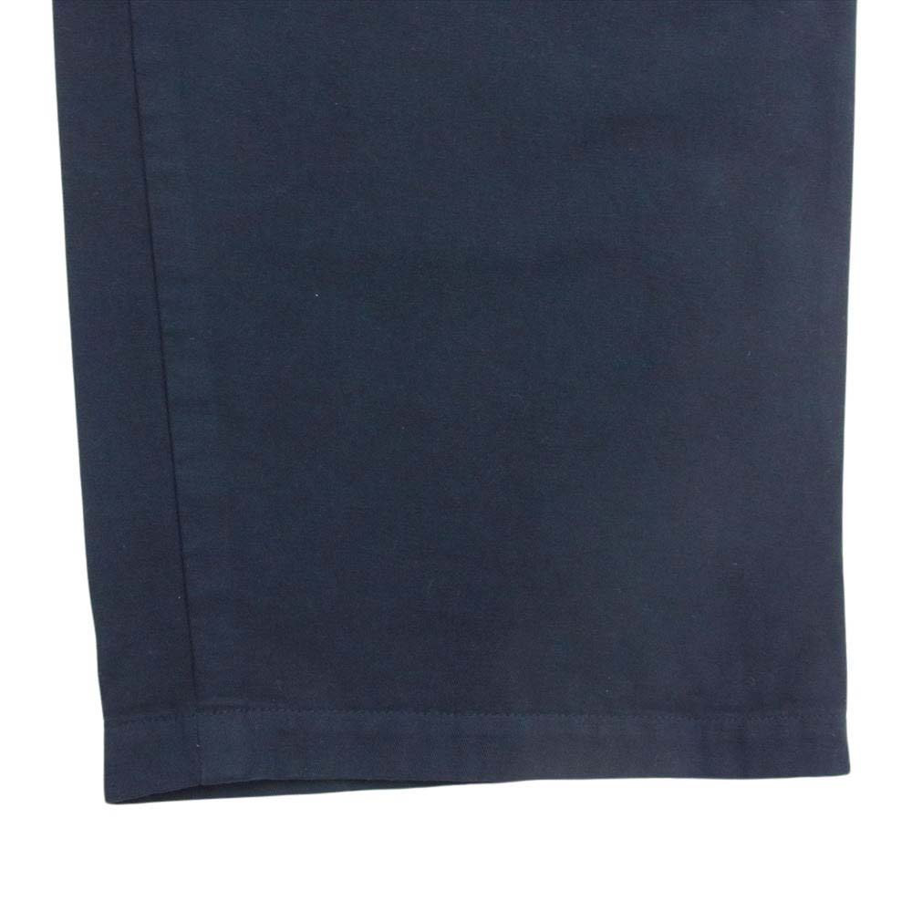 COMOLI コモリ 23AW Y03-03005 コットン 製品染め ドローストリングパンツ イージー ワイド パンツ ダークネイビー系 2【中古】