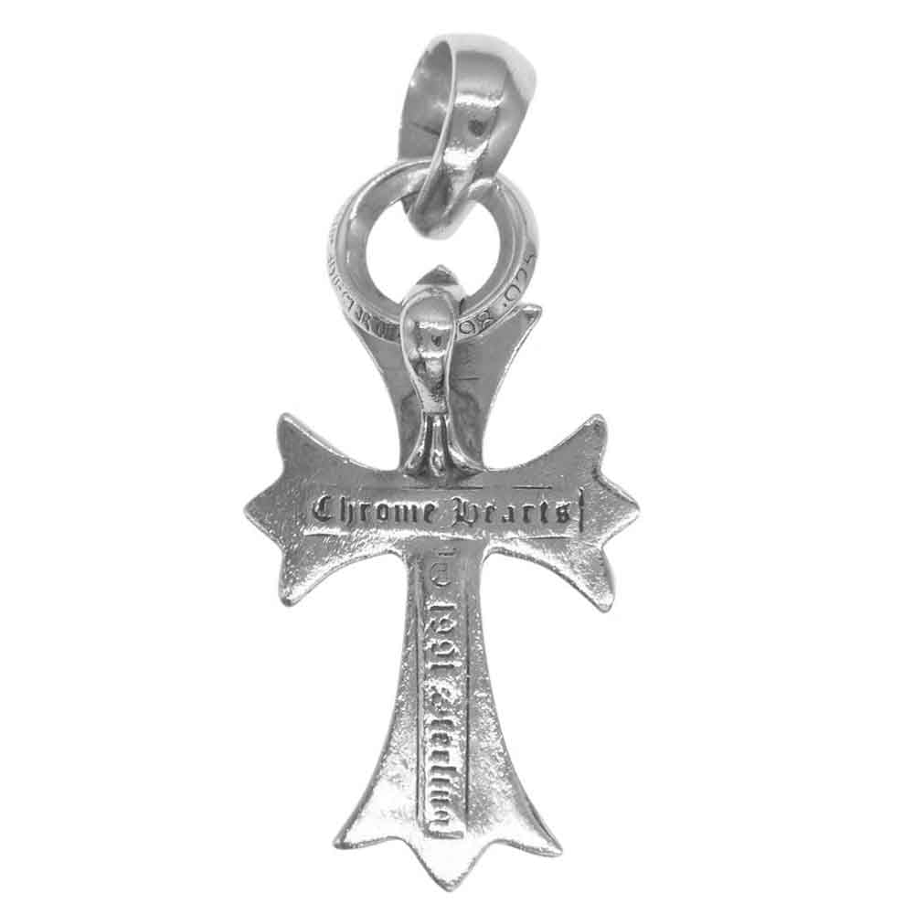 CHROME HEARTS クロムハーツ（原本無） CH CRS SML W BALE スモール CHクロス ベイル付き ペンダントトップ シルバー系【中古】