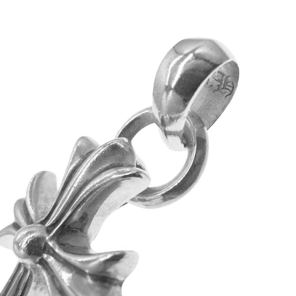 CHROME HEARTS クロムハーツ（原本無） CH CRS SML W BALE スモール CHクロス ベイル付き ペンダントトップ シルバー系【中古】
