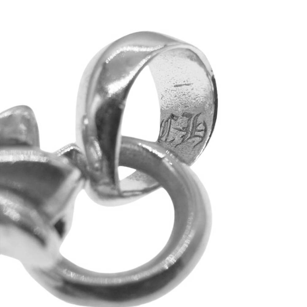 CHROME HEARTS クロムハーツ（原本無） CH CRS SML W BALE スモール CHクロス ベイル付き ペンダントトップ シルバー系【中古】