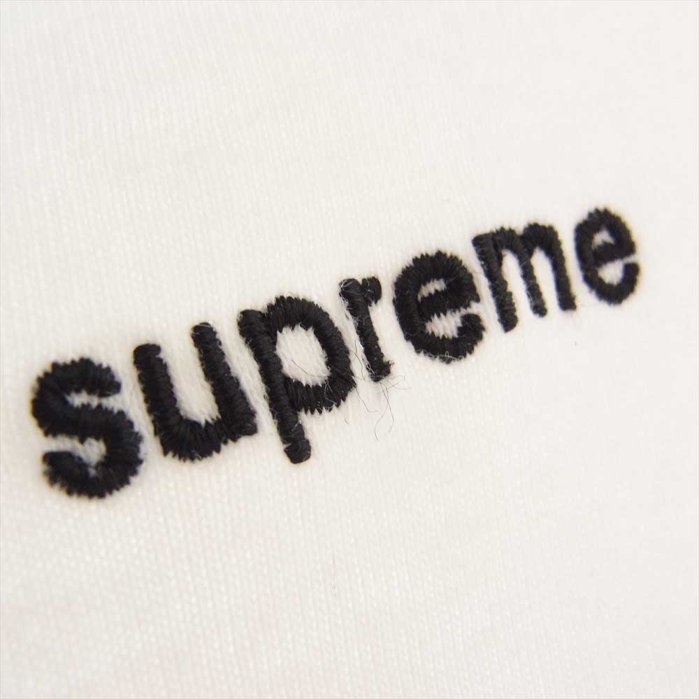Supreme シュプリーム 18SS  FTW Tee supreme fuck the world 刺繍 半袖 Tシャツ ホワイト系 L【中古】