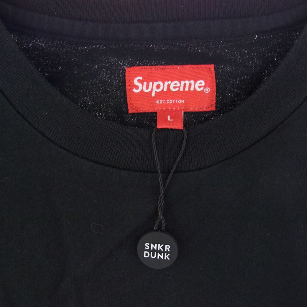 Supreme シュプリーム 21SS  Gonz Nametag S/S TOP 半袖 Tシャツ ブラック系 L【中古】