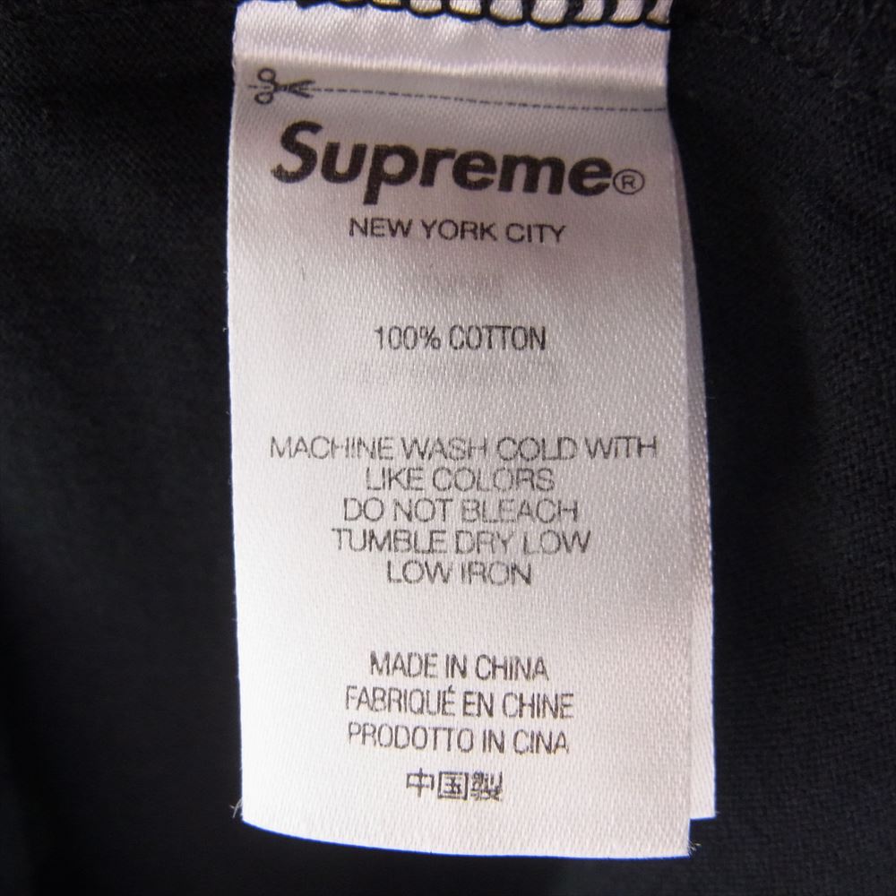 Supreme シュプリーム 21SS  Gonz Nametag S/S TOP 半袖 Tシャツ ブラック系 L【中古】